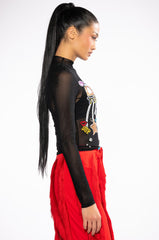 DREAM CHASER LONG SLEEVE MESH TOP