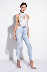 SEXY DENIM HIGH RISE DENIM