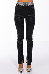 DRENCHED IN DIAMONDS SATIN PANT