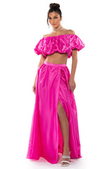 DRESS LIKE ROYALTY FULL VOLUME MAXI SKIRT