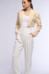 DRESSY CROPPED BLAZER