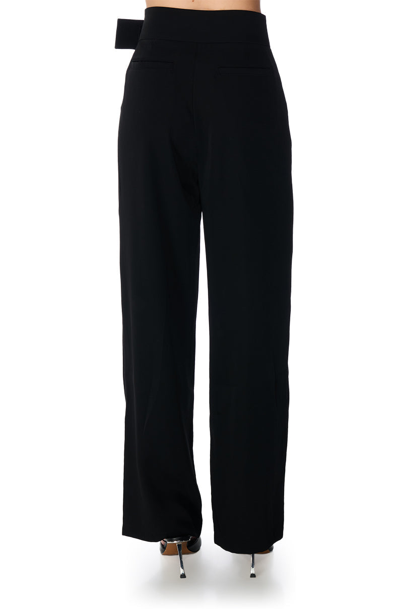 DYLAN HIGH WAISTED WIDE LEG TROUSER