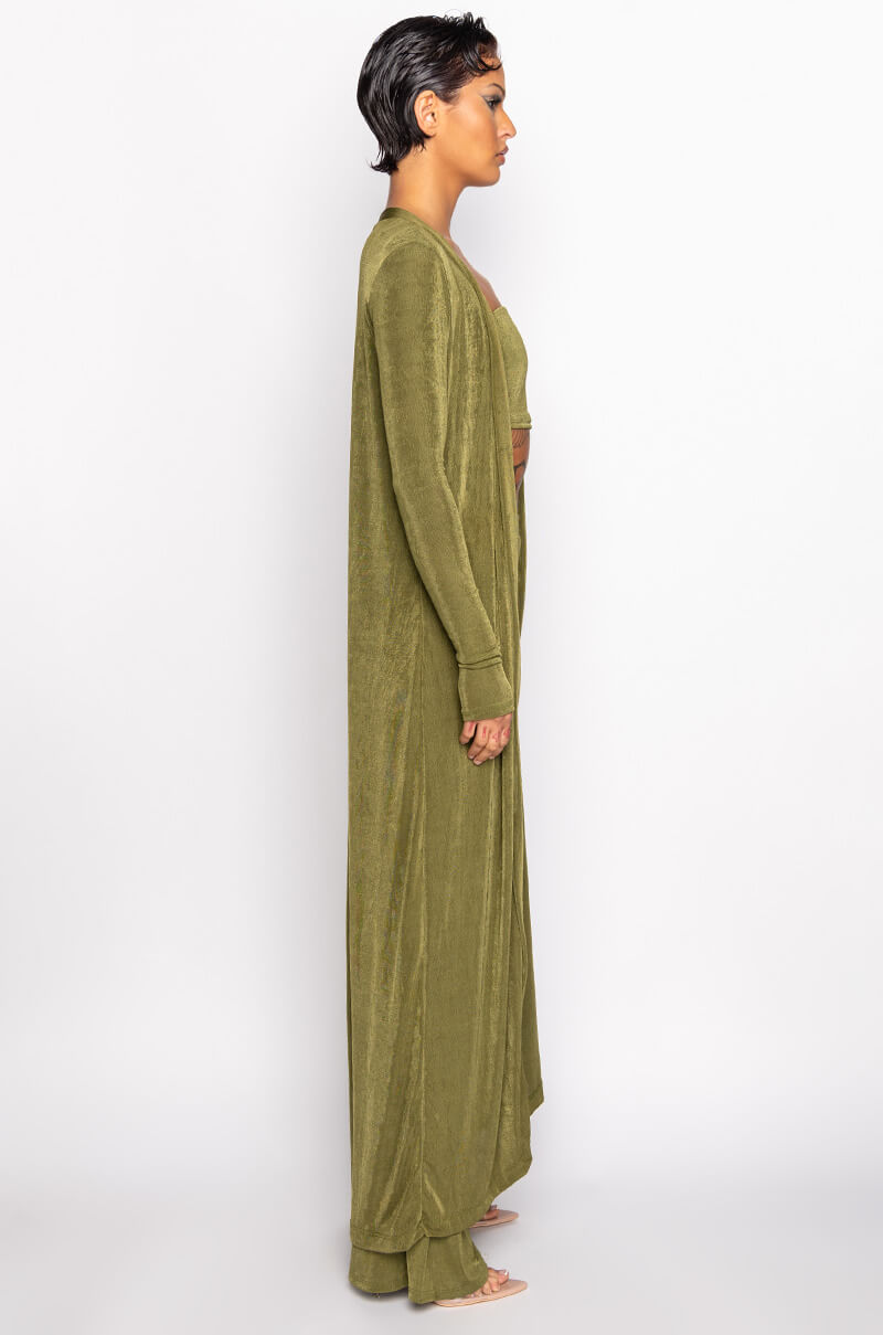 EASY TO WEAR MAXI LONG SLEEVE CARDIGAN