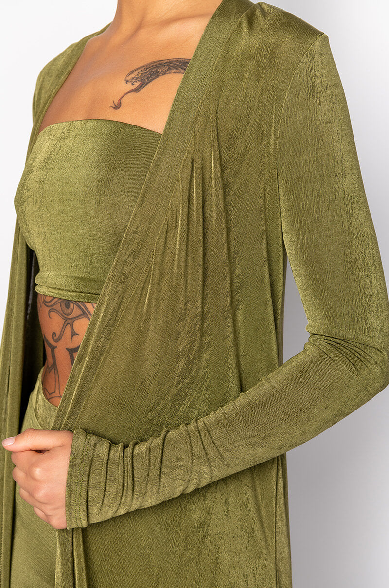 EASY TO WEAR MAXI LONG SLEEVE CARDIGAN