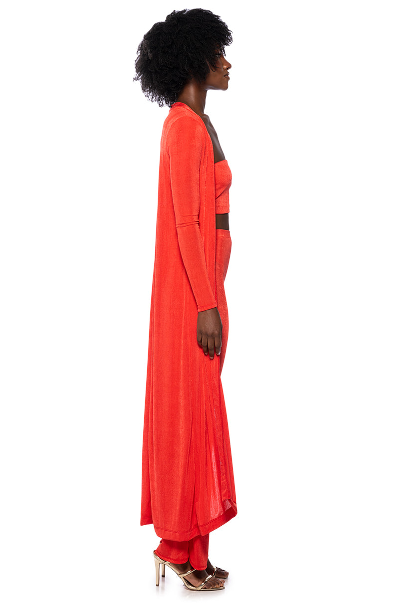EASY TO WEAR MAXI LONG SLEEVE CARDIGAN