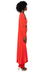 EASY TO WEAR MAXI LONG SLEEVE CARDIGAN