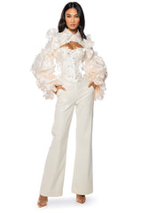 EDWARDIAN BOW ADORNED BOLERO