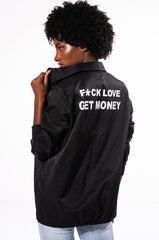 EFF LOVE GET MONEY WINDBREAKER JACKET