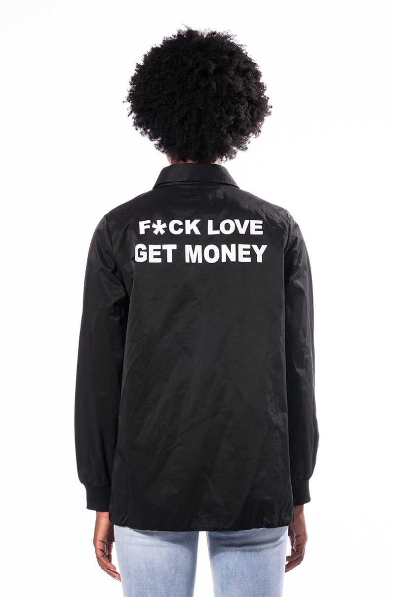 EFF LOVE GET MONEY WINDBREAKER JACKET