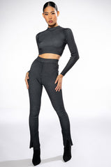 ELLA FLARE SWEATER LEGGING
