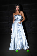ENOLA STRAPLESS MAXI DRESS