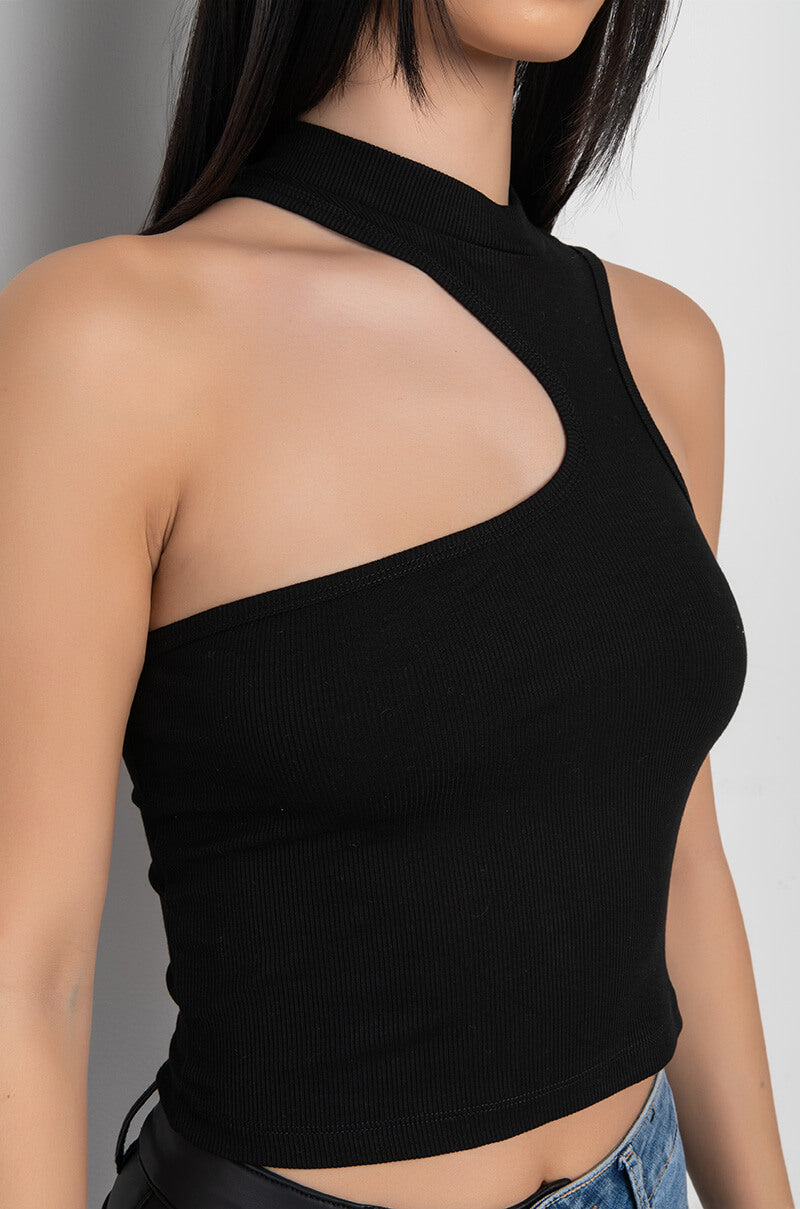 EOS CUTOUT RIBBED TANK