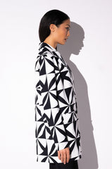 ESCAPE PRINTED BLAZER DRESS