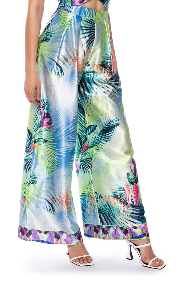ETTA EXTRA WIDE FLORAL PANT