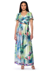 ETTA EXTRA WIDE FLORAL PANT