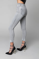 FLEX-FIT HIGH WAISTED SUPER STRETCHY SKINNY JEANS