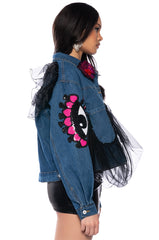 EYE LOVE YOU CRAFTY DENIM