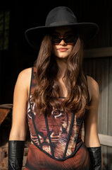 CAROL STRUCTURED CORSET TOP