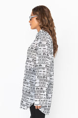 EYES ON ME BUTTON UP BLOUSE