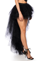 EYES ON THE PRIZE HIGH LOW TULLE SKIRT