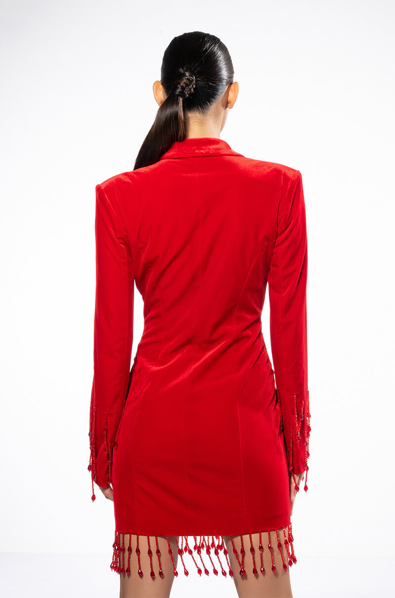 FA LA FABULOUS VELVET BLAZER