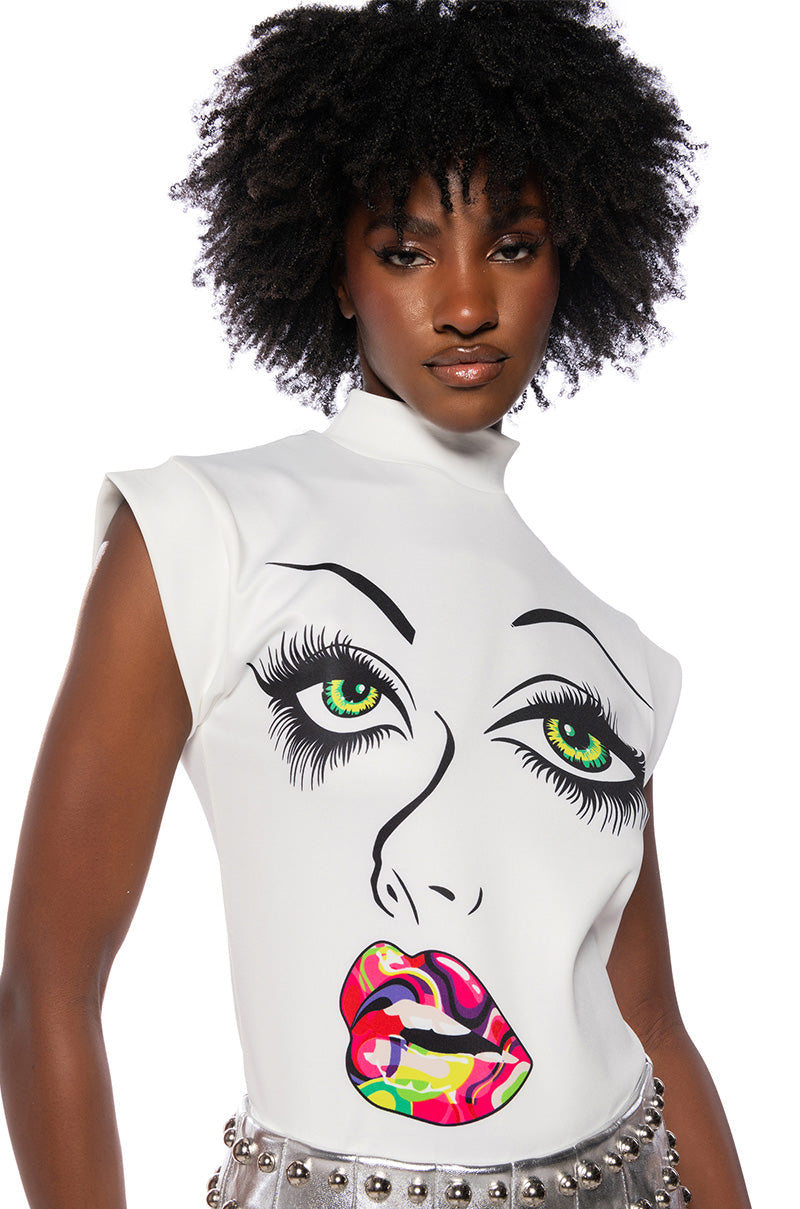 FACE THE FACTS GRAPHIC TEE
