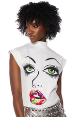FACE THE FACTS GRAPHIC TEE
