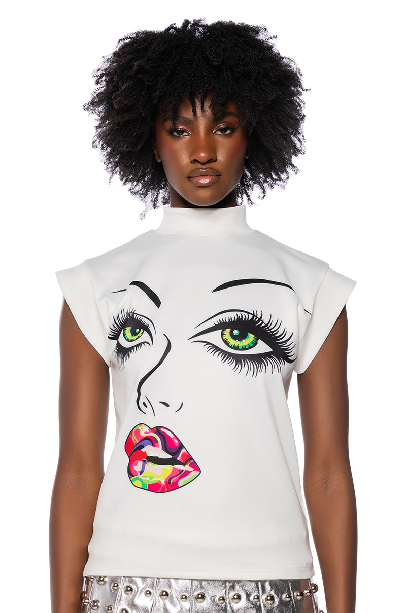 FACE THE FACTS GRAPHIC TEE