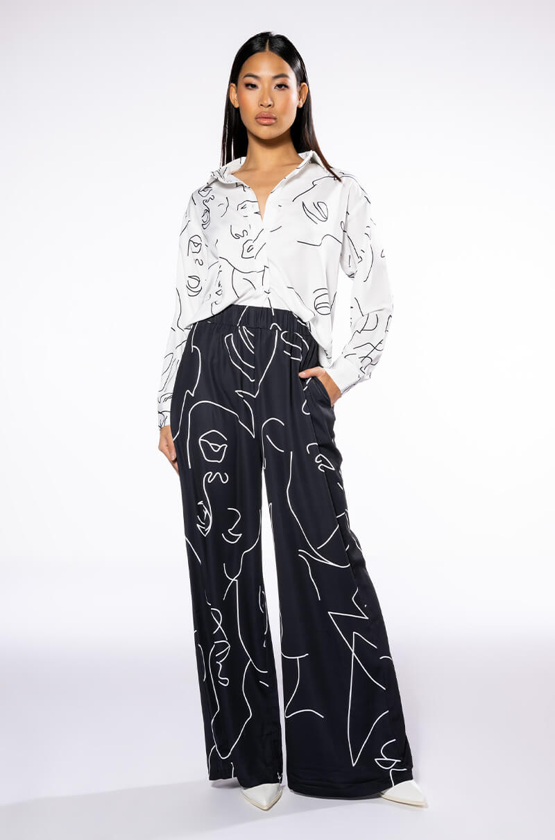 FACES WIDE LEG PANT