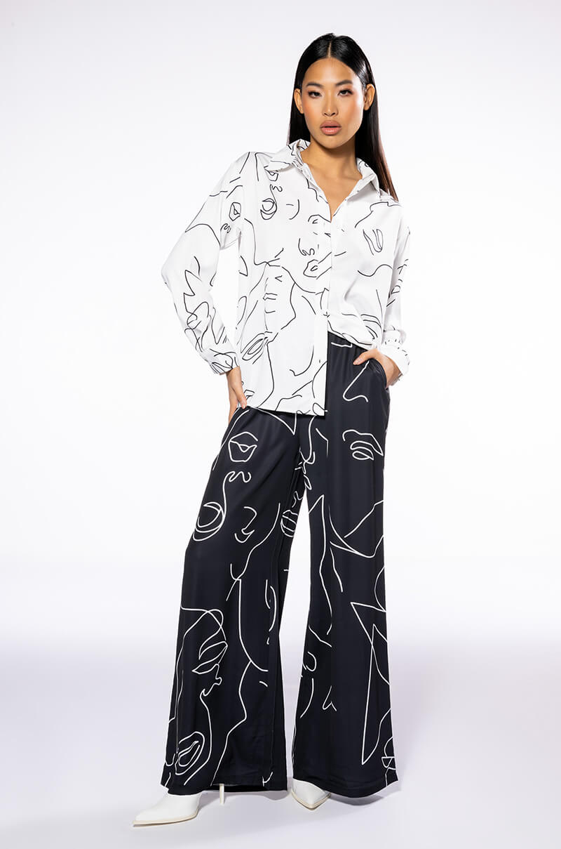 FACES WIDE LEG PANT