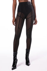 FAKE IT TIL YOU MAKE IT MESH LEGING