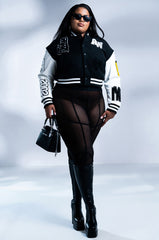 FAKE IT TIL YOU MAKE IT MESH LEGING