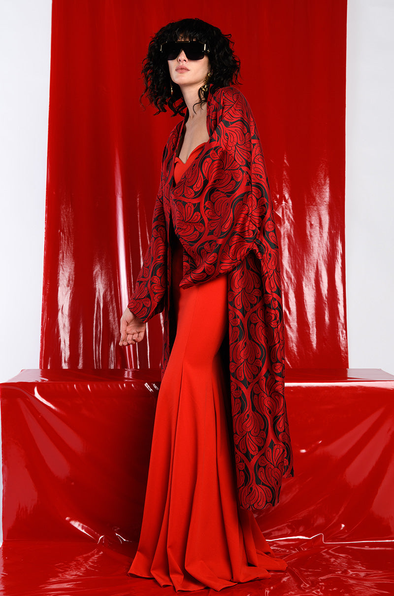 FANTASIA BROCADE KIMONO JACKET