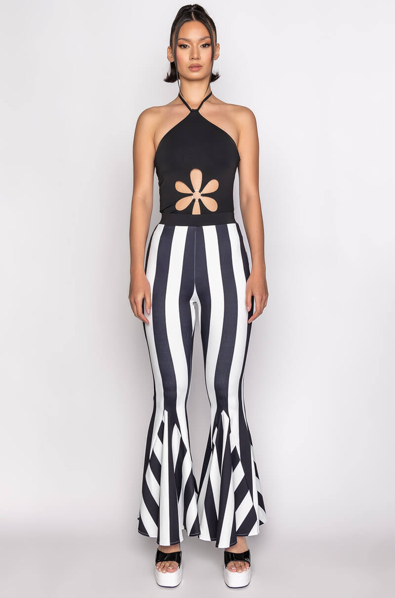 SERENA FLORAL CUT OUT BODYSUIT