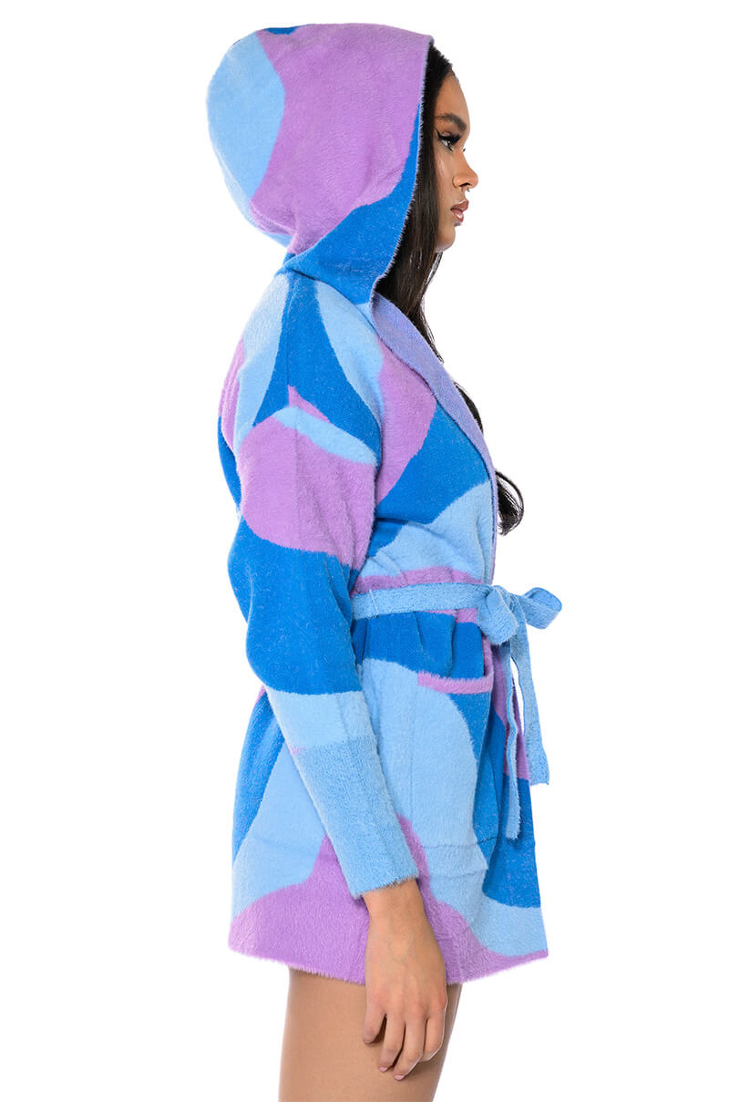 FAR OUT TIE CARDIGAN