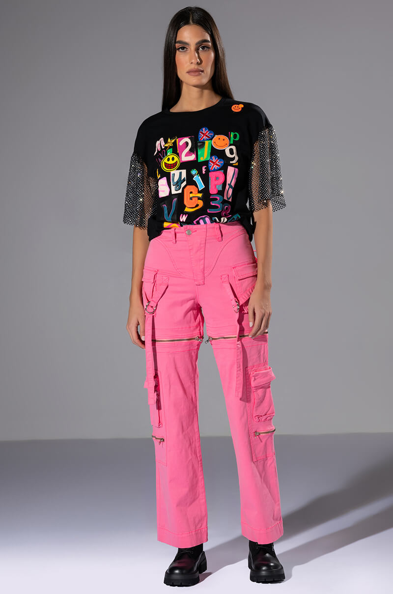 FEELS WIDE LEG CARGO PANT