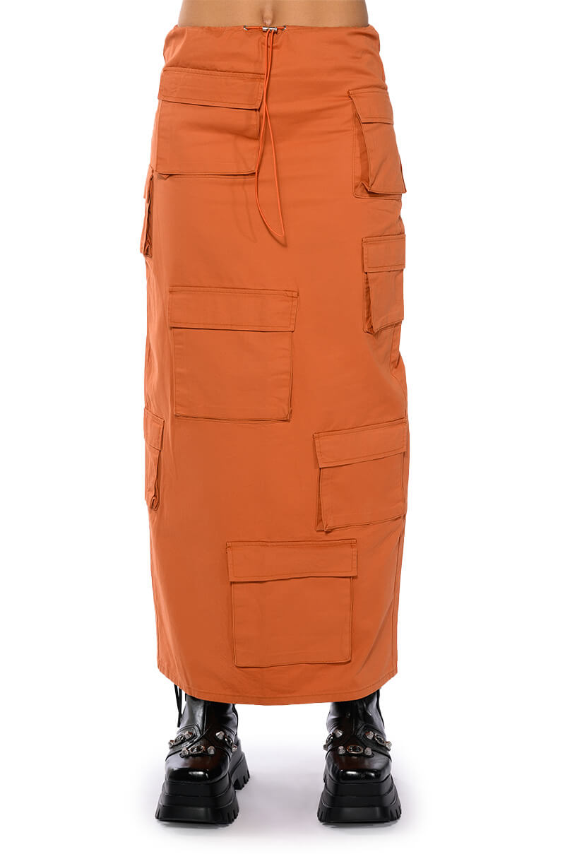 FIELD OF DREAMS CARGO MAXI SKIRT