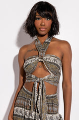 FINE HALTER TOP BRALETTE