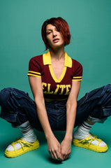 FIRE UP SHORT SLEEVE SWEATER