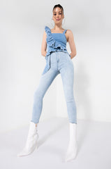 FLEX-FIT HIGH WAISTED SUPER STRETCHY SKINNY JEANS