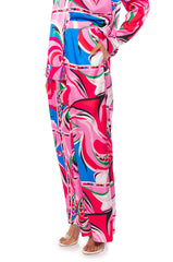 FLORENCE SATIN PRINTED PALAZZO PANT