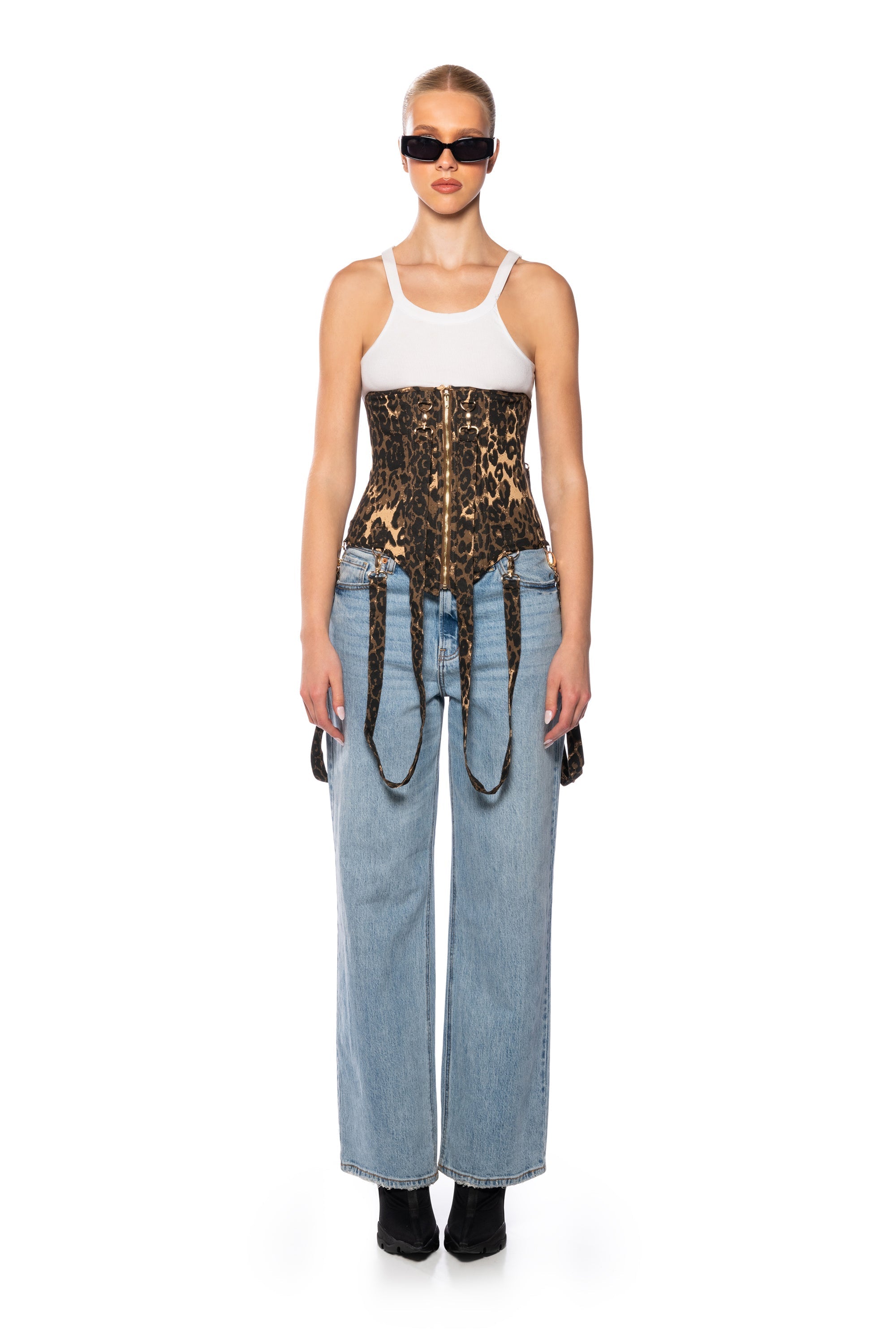BAD BITCH CHEETAH CORSET