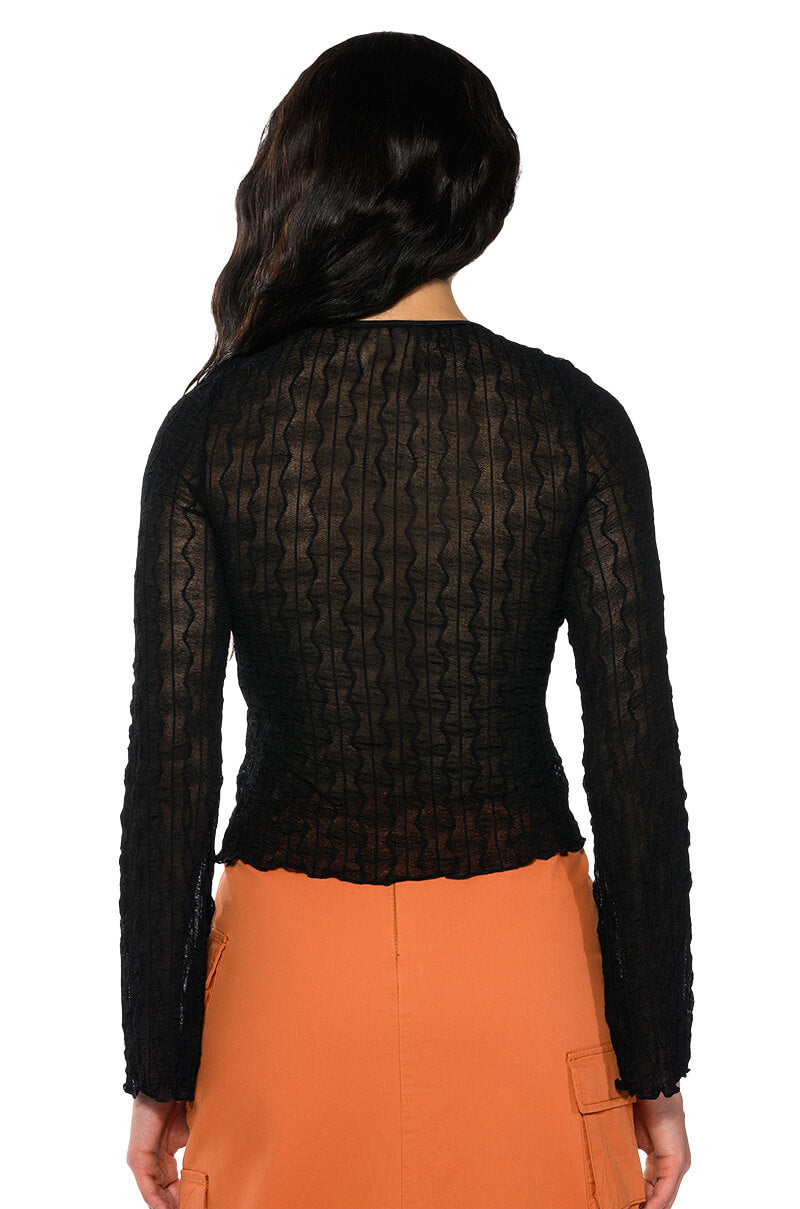 FREE LOVE TIE FRONT TOP