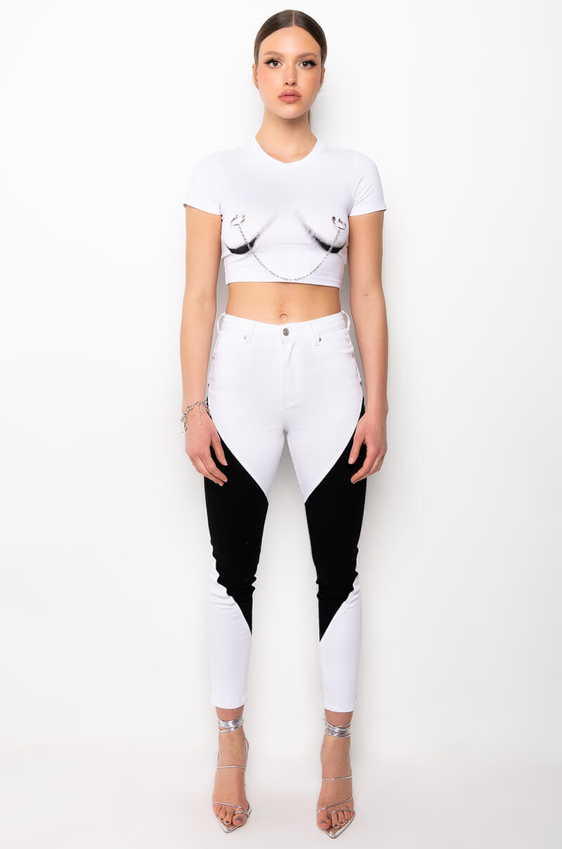 FREE THE NIP PIERCED TSHIRT