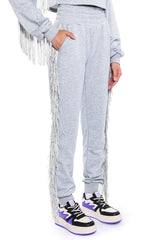FRINGE ALL THE WAY JOGGER