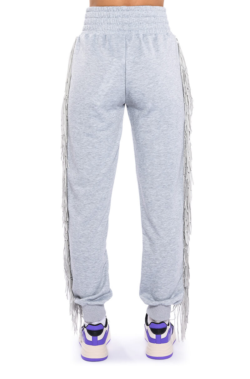 FRINGE ALL THE WAY JOGGER