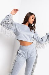 FRINGE ALL THE WAY SWEATSHIRT