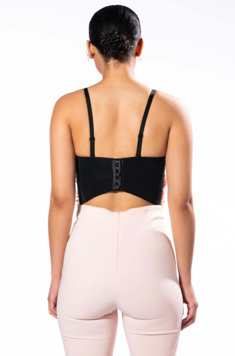 FULL BLOOM FLORAL CROP TOP