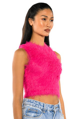FUZZY MOOD SLEEVELESS TOP