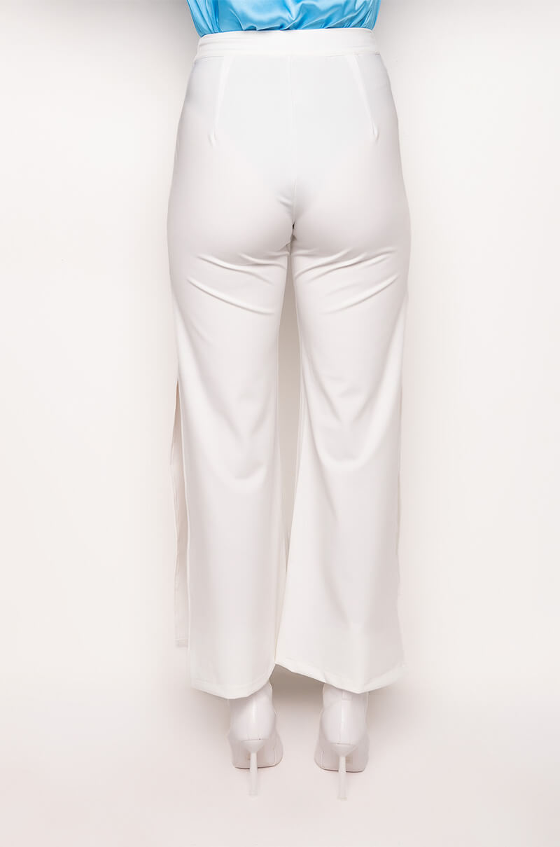 GAME ON WIDE LEG WITH SLITS
